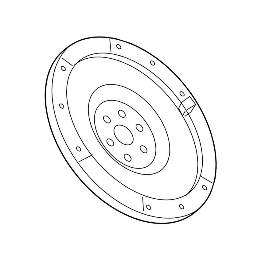 VW Flywheel (Dual-Mass) 07D105266C